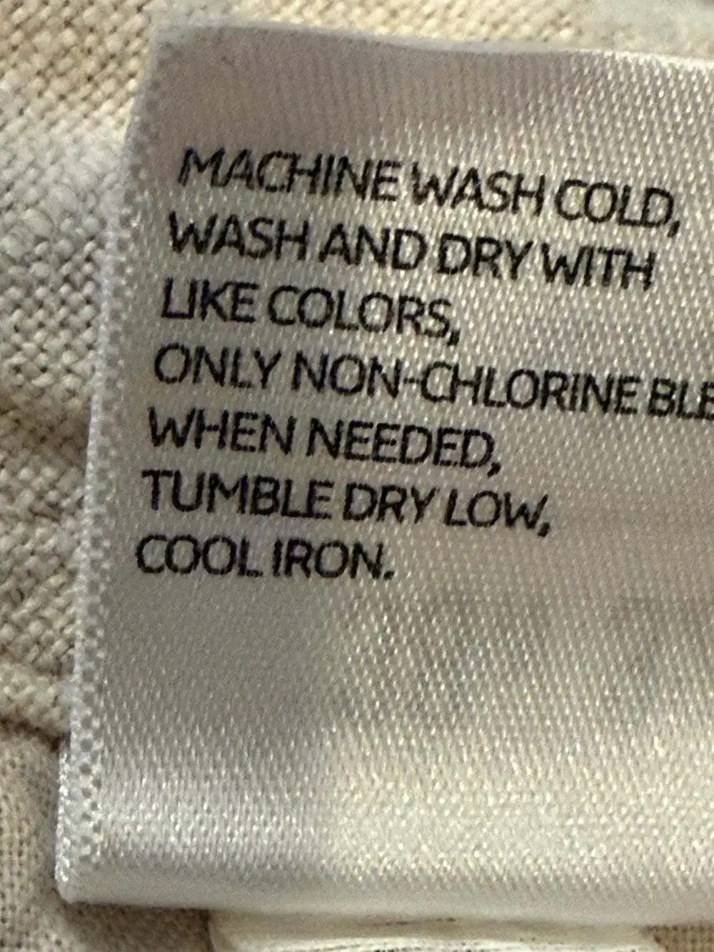 Old Navy Pants Men's 38x32 Cream Linen Loose Fit See Description